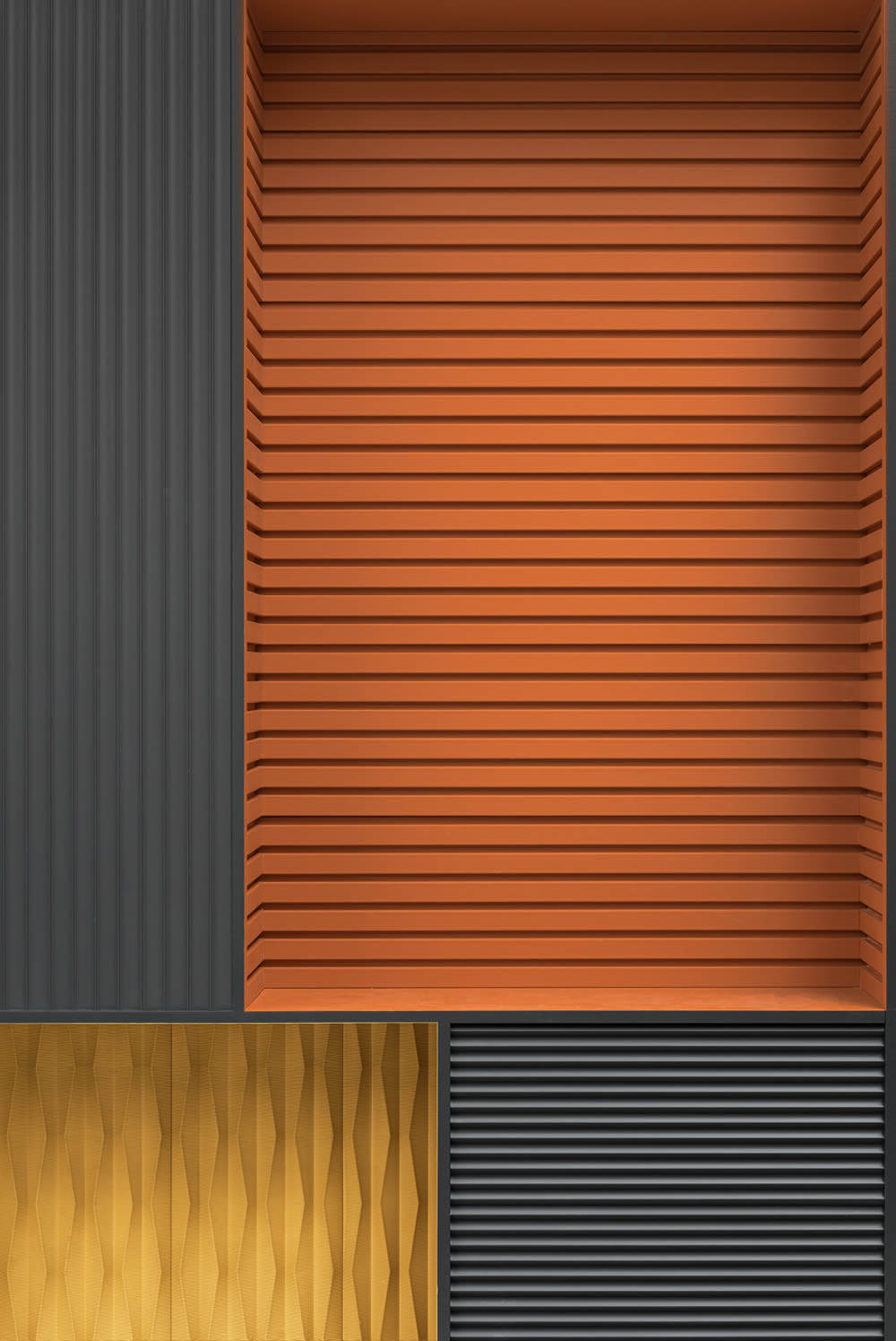 Orac W112 'Ridge' 3D Wall Panel